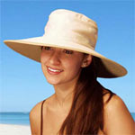 Широкополая шляпа защита от солнца